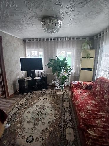 ош област: Продаются 2 совмещённых участка: 2 дома, 2 красные книги, хоз — 6