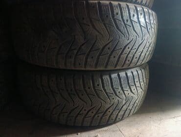 Шины 215 / 60 / R 17, Зима, Б/у, Пара, Легковые, Япония, Yokohama