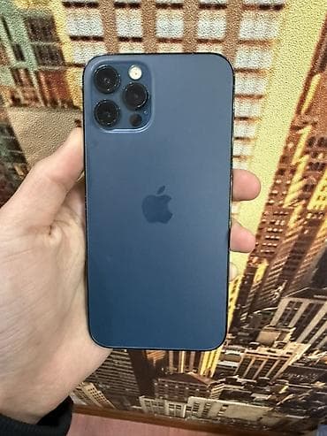 aphone 12 pro: IPhone 12 Pro, 128 ГБ, Pacific Blue, 75 % — 2