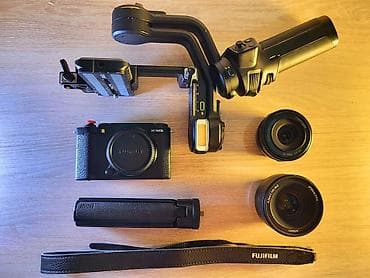 ps camera: FUJIFILM X-M5 с двумя объективами и стабилизатором Суперкомпактная, но — 4