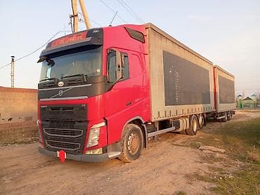 Тягач, Volvo, 2015 г., Тентованный