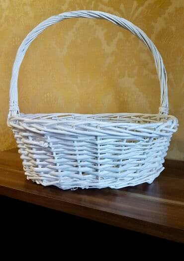 мешок большой: Корзина плетеная Размер 48- 38 -15. Подходит для фотосессии, себета — 1