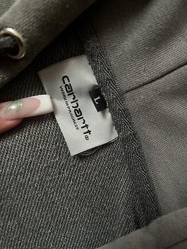 Толстовки: Мужская толстовка, L, Carhartt, Б/у, цвет - Серый — 3