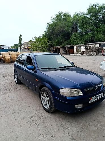 авто бишкек машина кж: Mazda 323: 2001 г., Автомат, Бензин, Универсал — 5