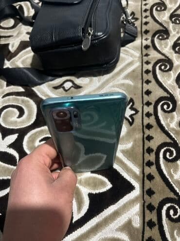 tecno pova 5 pro цена в бишкеке: Redmi, Redmi Note 10, Б/у, 64 ГБ, цвет - Зеленый — 6