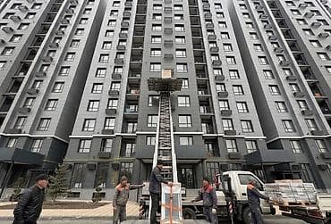 Услуга подъёма/подачи грузов на высоту с использованием фасадного at lalafo.kg Услуга подъёма/подачи грузов на высоту с использованием фасадного