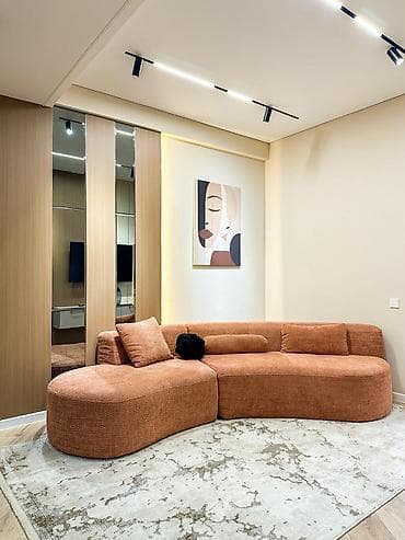 Недвижимость: 2 комнаты, 53 м², Элитка, Кок-Жар мкр Элитка, 6 этаж, Дизайнерский ремонт — 9
