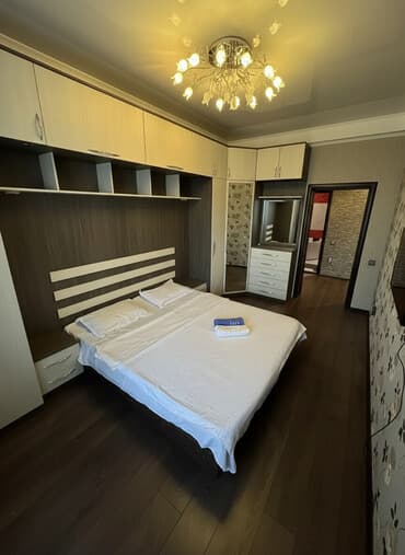 сдаю двухкомнатную квартиру в бишкеке: 2 комнаты, Круглосуточное заселение — 2