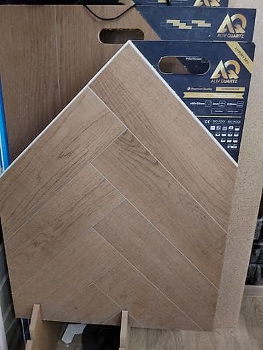 SPC ламинат Aliv Quartz (AQ) — коллекция Herringbone, цвет Virginia — 1