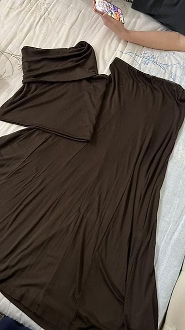 сарафаны для полных женщин: Набор женских вещей: 1) Рубашка ZARA - Цвет: голубой с тонкой белой — 3