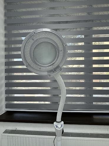 study lamp: Напольная LED-лампа с лупой - Тип: косметологическая/ремесленная — 3