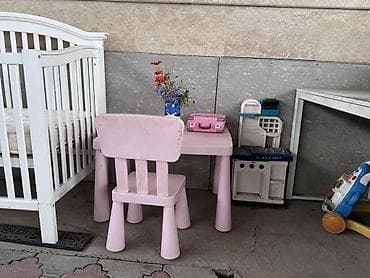 детский комплект: Комплект детского стола и стула — 3