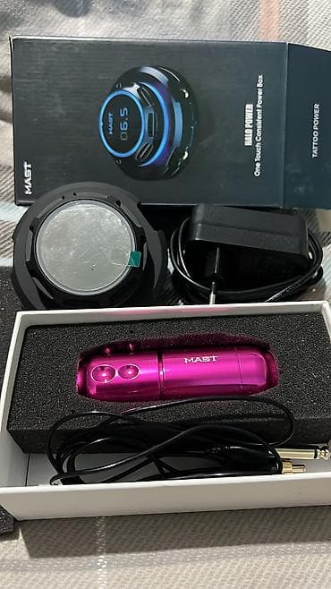 машинка для тату: Машинка для татуажа MAST SENSOR 6500 блок Mast Halo 4000 — 2