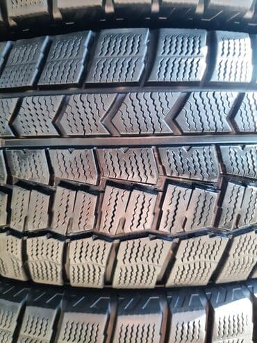 шыны на к5: Шины 215 / 65 / R 16, Зима, Б/у, Комплект, Япония, Dunlop — 1