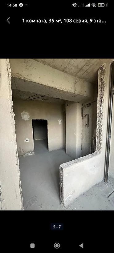 1 room: 1 комната, 38 м², 108 серия, 9 этаж, Готовая ПСО (под самоотделку) — 4