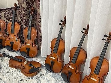 Скрипки: 🎻 Скрипка 4/4 — 8 000 сом Всё необходимое для начала игры уже в — 3