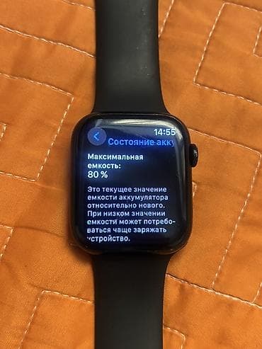 Apple Watch: Продаю срочно Умные часы Apple Watch (серия 7 прямоугольным дисплеем — 2