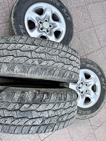 таета бревис: Колеса в сборе 225 / 70 / R 16, Всесезонная, Б/у, Комплект, Внедорожные (АТ/МТ), Литые, отверстий - 5 — 2
