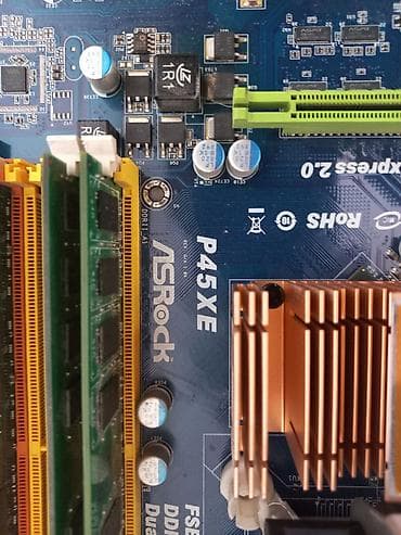 pc servise: Материнская плата для ПК, Б/у, ASRock, LGA775, ATX — 2