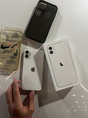 aiphone x: IPhone 11, Новый, 128 ГБ, White Titanium, Чехол, Коробка — 3