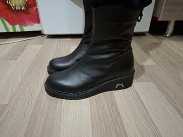 Спецодежда: Продаю сапоги Турецкие,кожа мех сигейка,остались 39 — 7