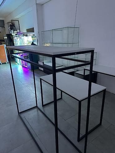 Полка для магазина, Железо