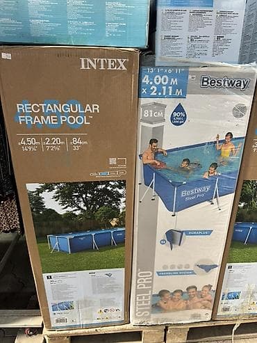 совы: Надувные и каркасные бассейны Bestway и Intex - Типы: Fast Set — 3
