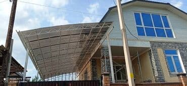 ремонт железных дверей: Навес жасайбыз Навесы для двора мастера города Бишкек опыт — 6