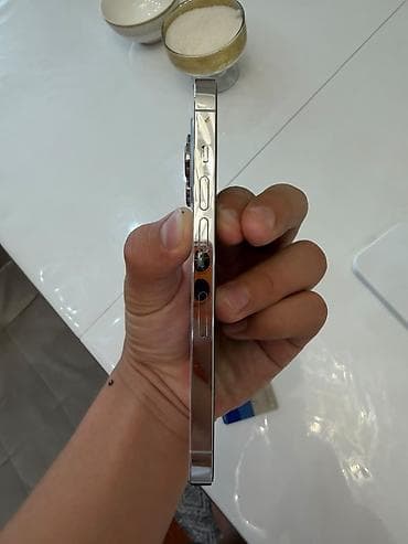aphone 14: IPhone 14 Pro, Б/у, 128 ГБ, Matte Silver, Чехол, Кабель, 81 % — 6