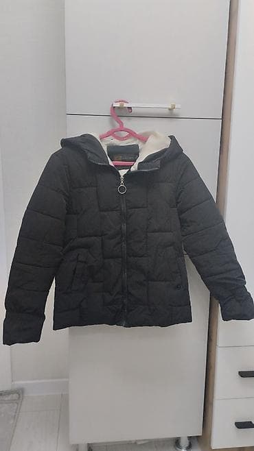 верхний одежда: Пуховик, По колено, Made in KG, Стеганый, M — 3