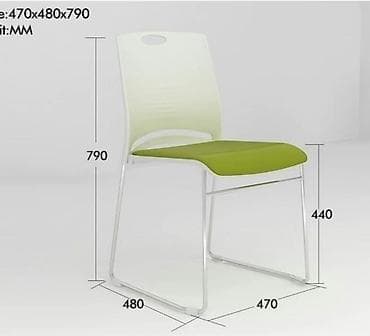 Офисные стулья: Стулья для офиса/переговорной/конференций, штабелируемые - Компактные — 2