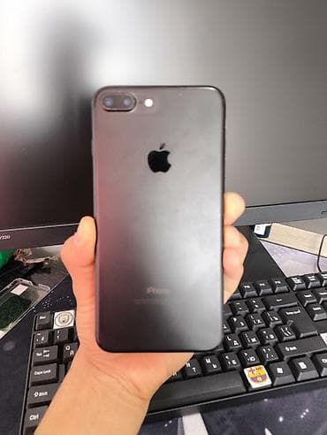 mi band 10: IPhone 7 Plus, Б/у, 128 ГБ, Черный, Зарядное устройство, Защитное стекло, Чехол — 2