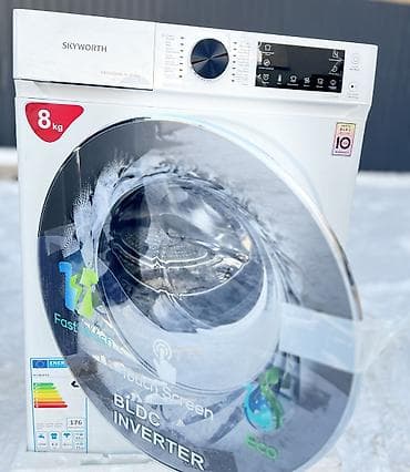 midea кондиционер бишкек: Кир жуучу машина Skyworth, Жаңы, Автомат, 9 кг чейин — 9