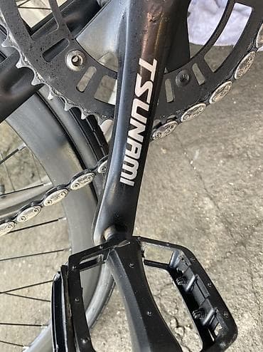 toyota run: Шоссейный велосипед, Tsunami, Рама M (156 - 178 см), Б/у — 3