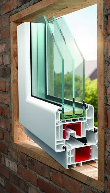 пластиковые витражи: ПВХ окна и витражные конструкции под заказ - Энергосберегающие — 1