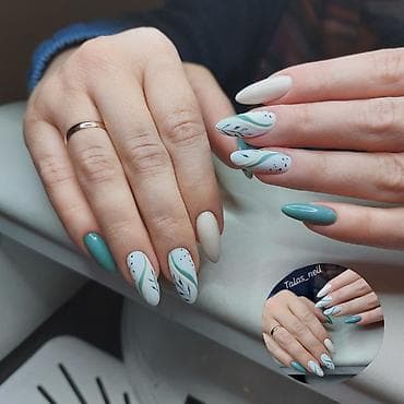 большой цветок: Гель лак, шеллак, Маникюр, Одноразовые расходные материалы — 3