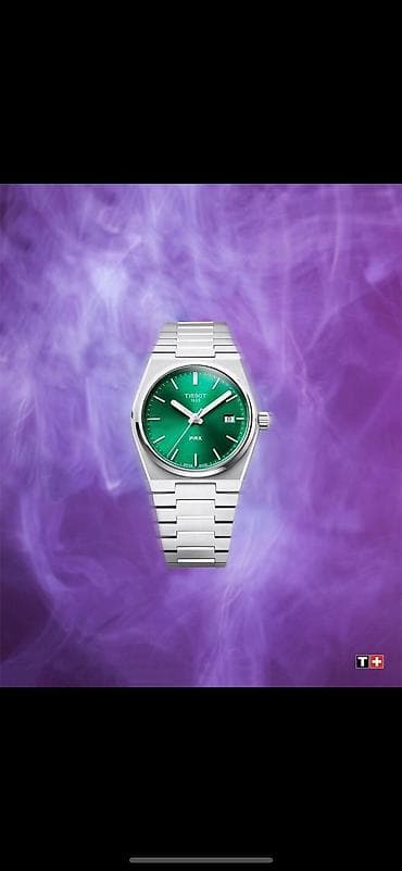 часы тисот: Новинки 2025 года! Мужская коллекция Tissot PRX! Цвет Tiffany в — 9