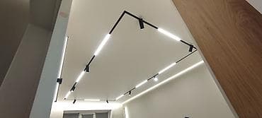 Перегородки на заказ: Натяжной потолок Матовое Монтаж — 4