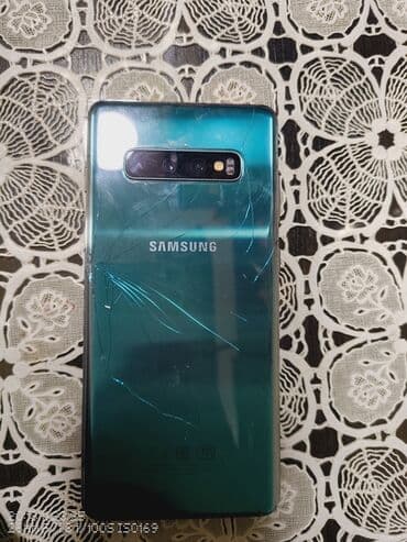 чехол на s10: Samsung Galaxy S10, Б/у, 128 ГБ, цвет - Зеленый, 1 SIM — 7