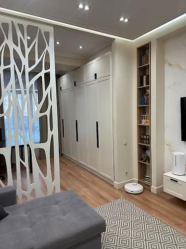 2 комнаты, 64 м², Асанбай мкр Индивидуалка, 2 этаж, Дизайнерский ремонт — 3