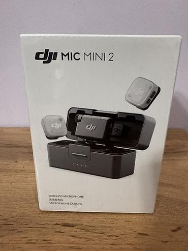 Техника и электроника: Жаңы ачылбаган жана колдонулбаган DJI Mic Mini 2 — беспроводная — 5