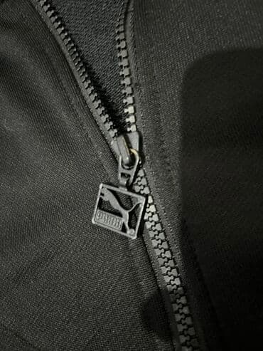 спортивные пуховики: Спортивная спортивка PUMA L size на рост 168-178 - Цвет: черный с — 2