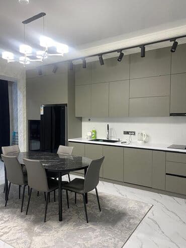 суточный квартира бишкек парк: 3 комнаты, Душевая кабина, Постельное белье, Кондиционер — 4