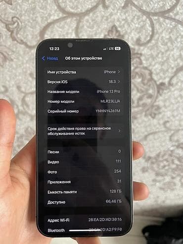 mafia 3: IPhone 13 Pro, Б/у, 128 ГБ, Black Titanium, Чехол, 85 % — 7