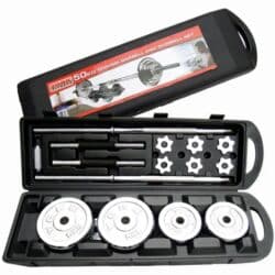 Музыкальные инструменты: Набор штанги и гантели 💪🏻 Набор для силовых тренировок 50 кг: штанга — 1