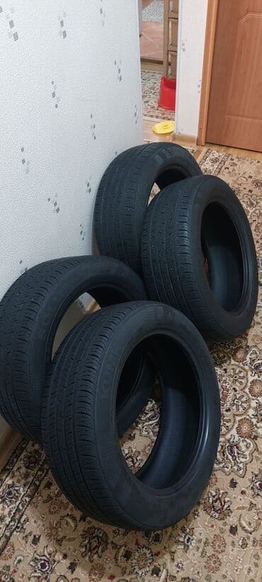 камаз самосвал жалал абад: Шины 215 / 55 / R 17, Лето, Б/у, Комплект, Легковые, Корея, Kumho — 4