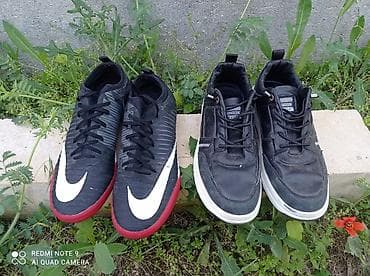 спортивные кроссовки: Мужские кроссовки, 44, Nike, Б/у, цвет - Черный — 2