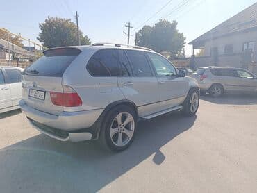 бу авто в кредит без первоначального взноса рядом просп. жибек жолу, бишкек: BMW X5: 2001 г., 4.4 л, Автомат, Бензин, Кроссовер — 6