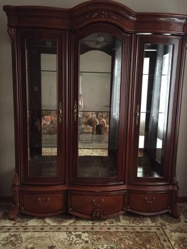 срочно связи переездом: Гарнитур для зала, Б/у, Самовывоз, цвет - Коричневый — 1