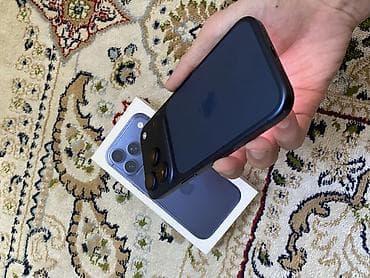 Техника и электроника: IPhone 17 Pro, Б/у, 256 ГБ, Blue Titanium, Коробка, 100 % — 3